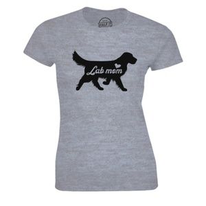 Lab Mom - Pets Dog Puppy Parent Labrador T-shirt